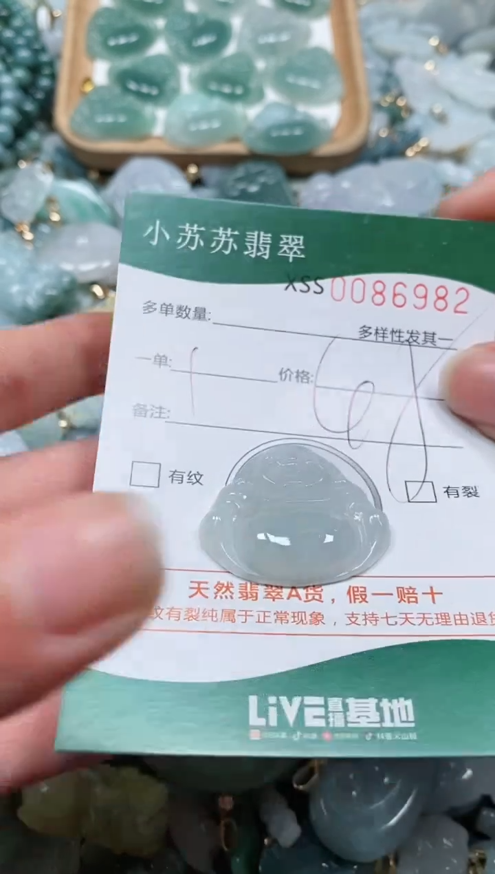 【闪购商品】翡翠颈饰未镶嵌闪购商品00686982