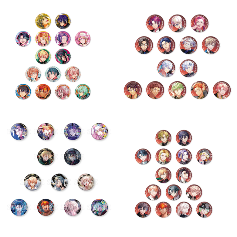 【paradox live】pl吧唧26/27/29/31弹徽章盲盒拆卡