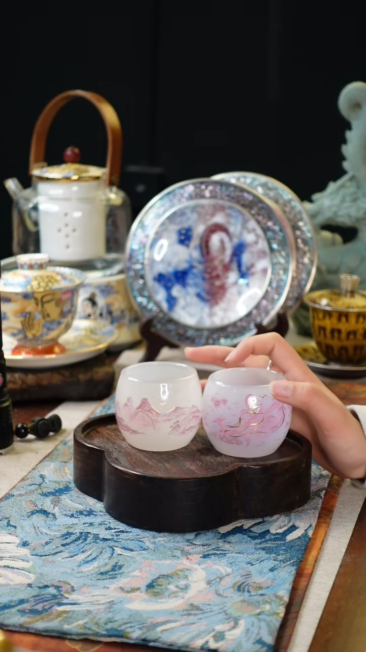 【闪购商品】琉璃杯子陶瓷杯子