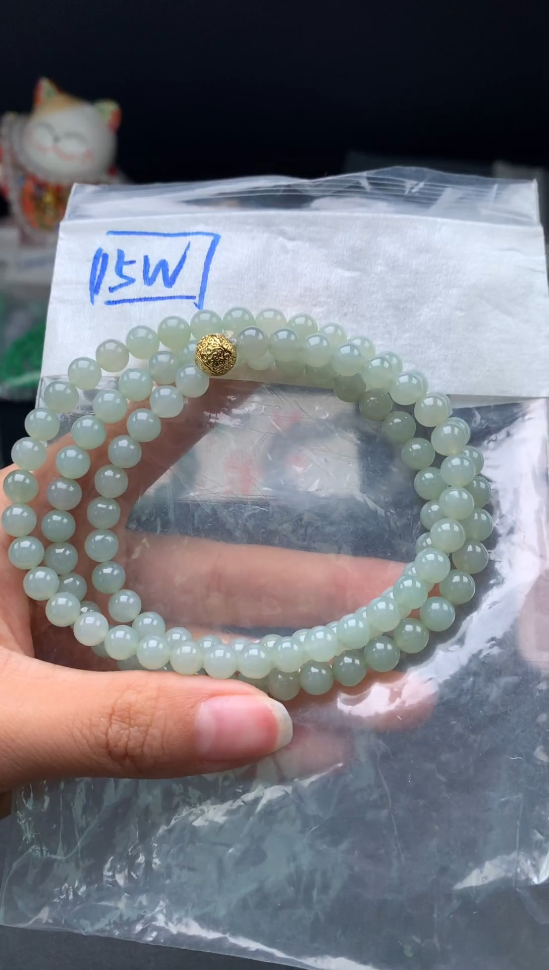 未镶嵌挂件翡翠19  卡6.3