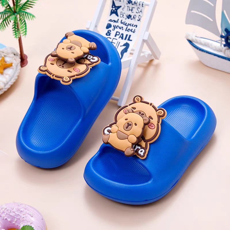 女男女通用夏季卡通软底拖鞋亲子外穿防滑女孩凉拖鞋儿童宝宝大童