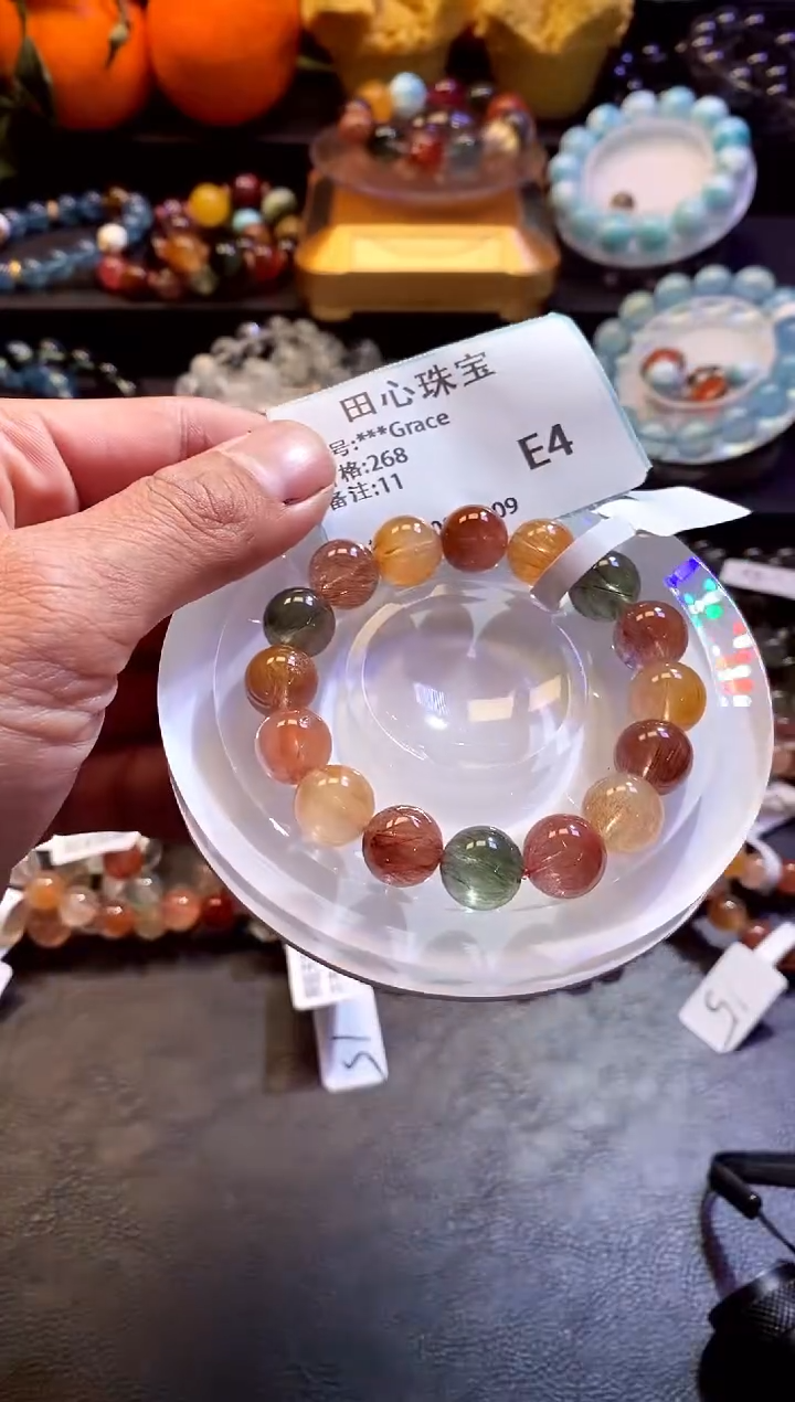 【闪购商品】水晶手链未镶嵌水晶11