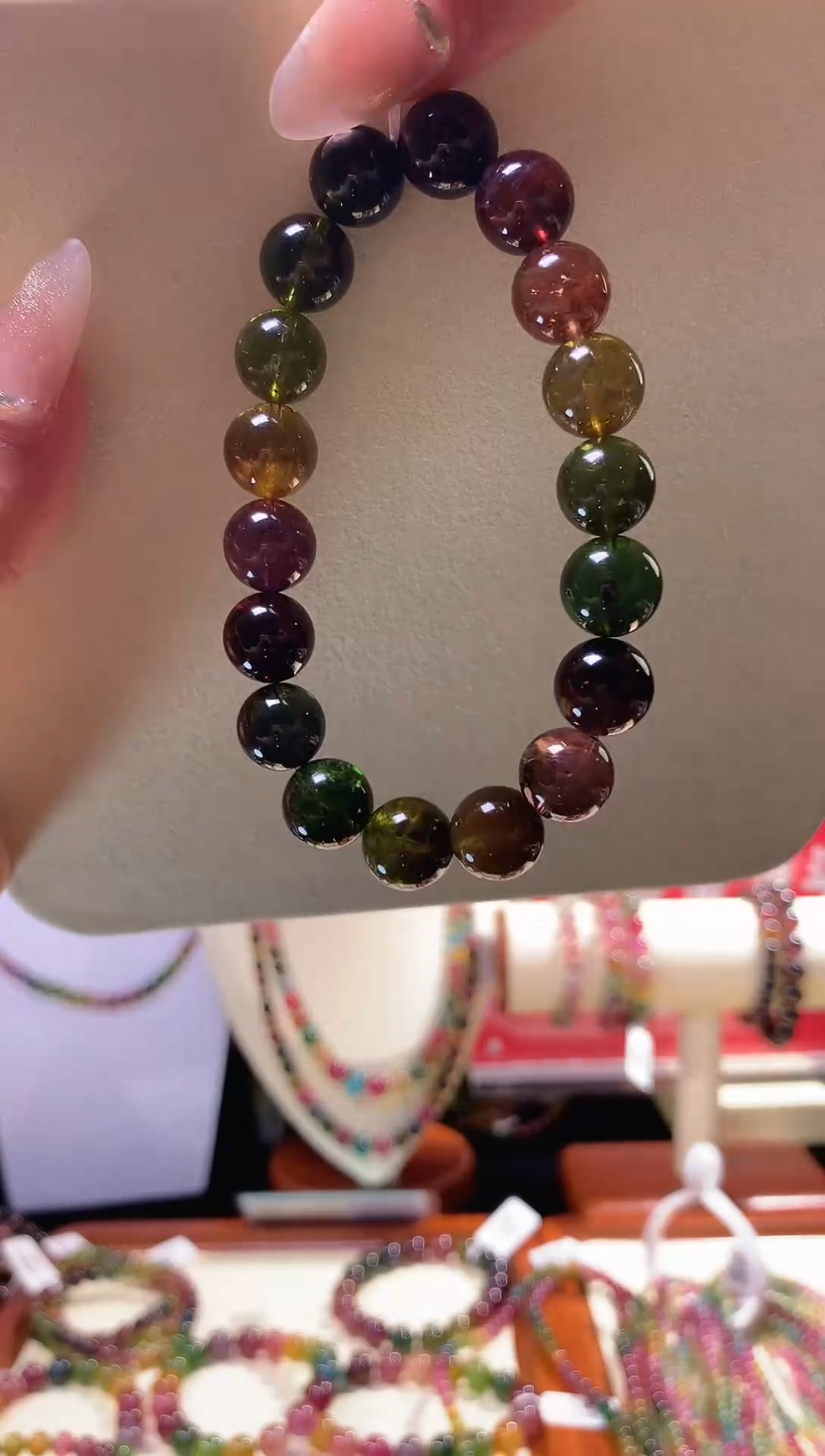 【闪购商品】碧玺手链未镶嵌碧玺