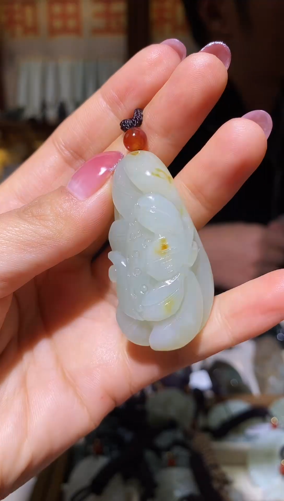 颈饰未镶嵌和田玉1
