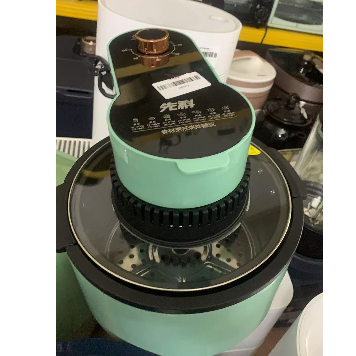 9新 SAST/先科 （二手）华南仓空气炸锅功能完好