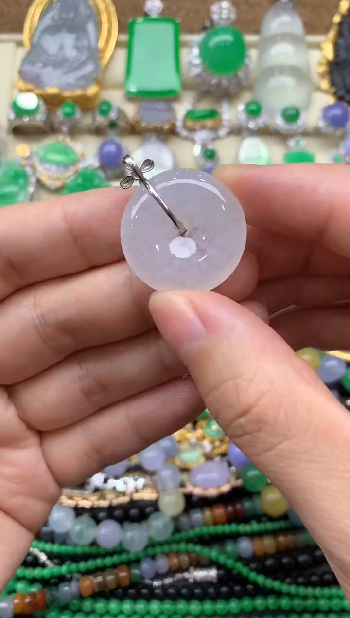 【闪购商品】翡翠颈饰18K金镶嵌118-中国好珍宝