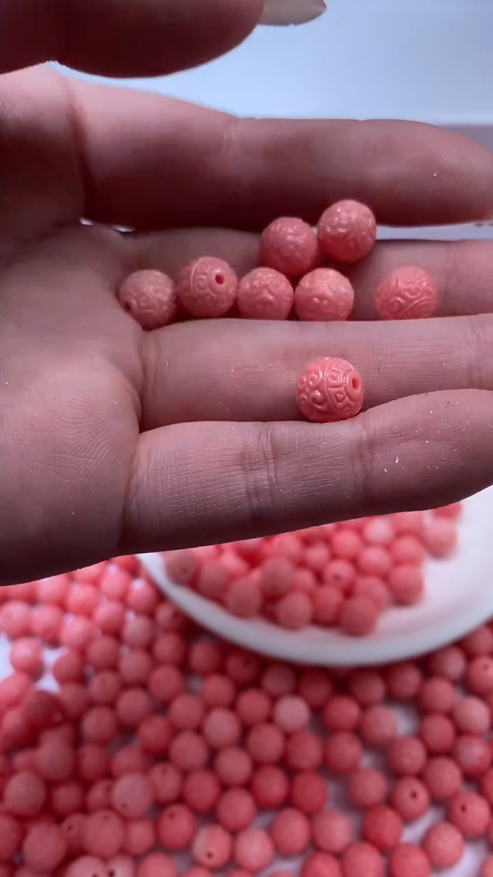 未镶嵌颈饰拼合珍珠（马贝珠）x682女*王贝回纹8mm*3颗