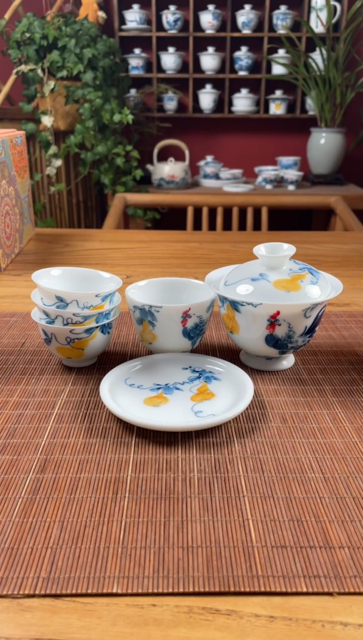 盖碗/杯群芳斋闪购链接（以闪拍图片为准）