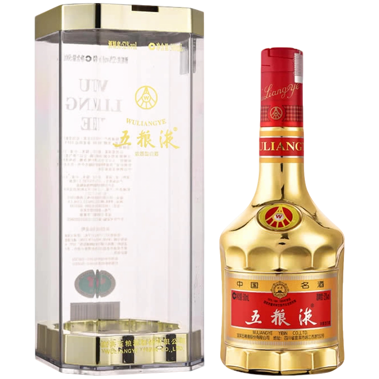 五粮液【凯哥】金装（19-21年随机）52度500ml*1瓶 浓香型白酒