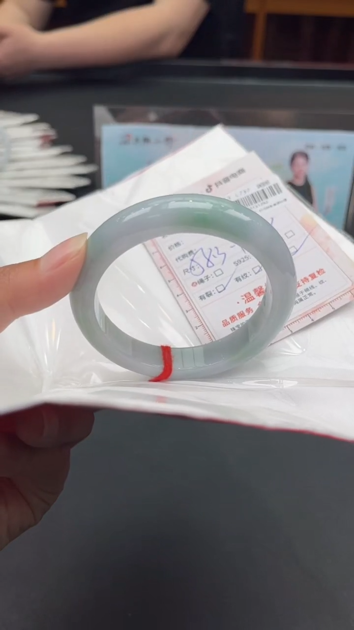 【闪购商品】定制翡翠未镶嵌天然缅甸翡翠手镯292