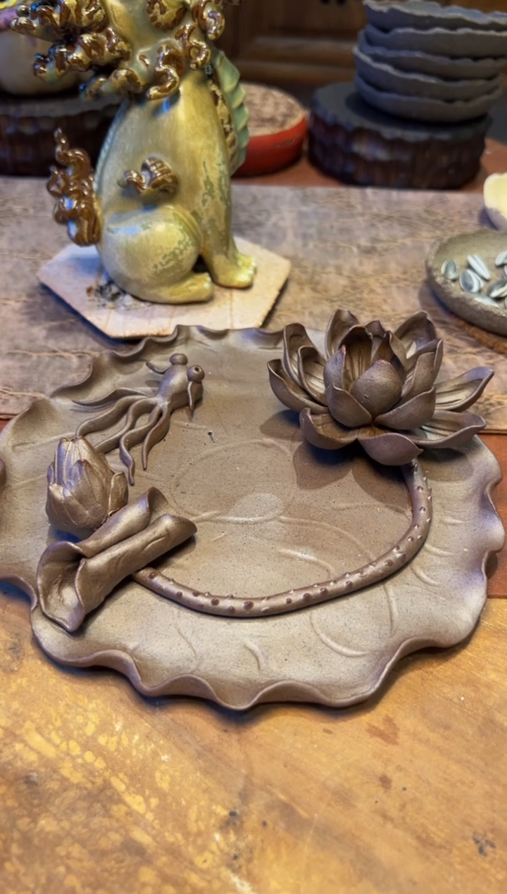 瓷片设计师款手工手作
