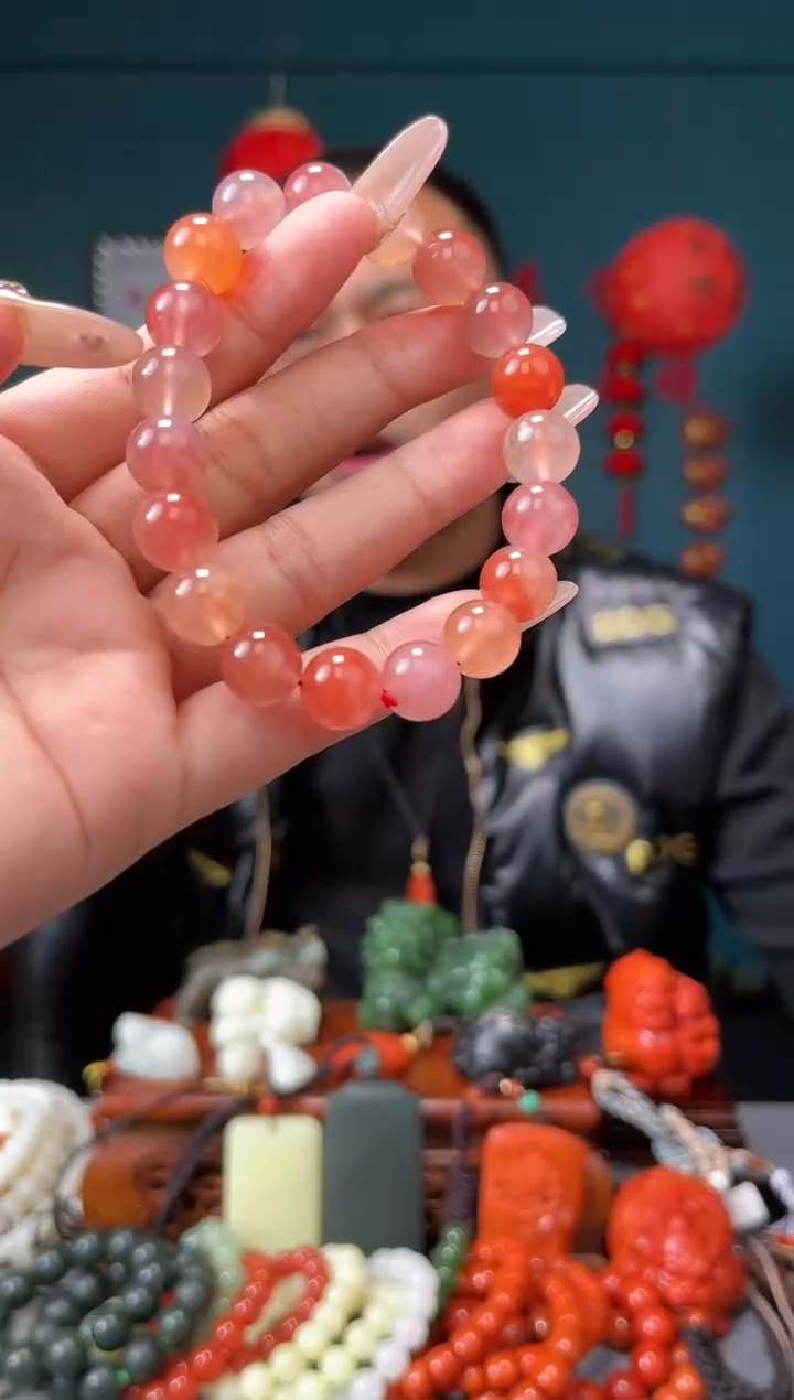 【闪购商品】南红玛瑙手串未镶嵌手串11+