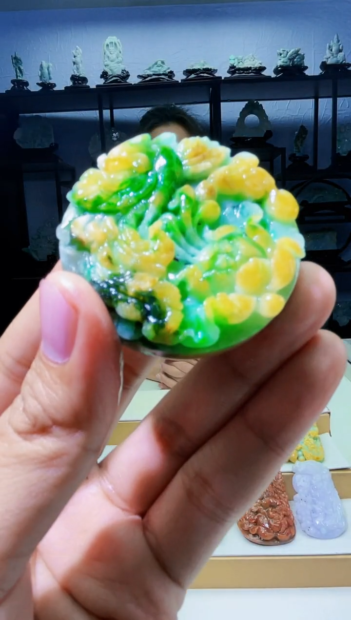 【闪购商品】定制翡翠未镶嵌毛货03070022