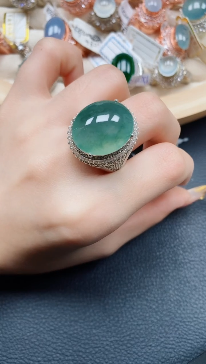 【闪购商品】翡翠戒指未镶嵌翡翠