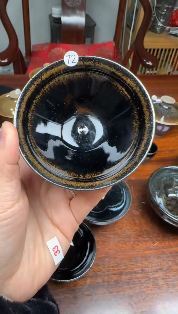 【闪购商品】茶盏72非遗名家罗云和老师柴烧作品