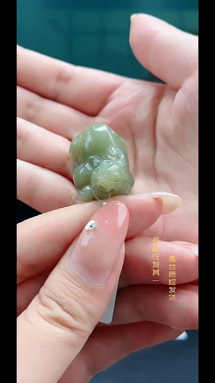 颈饰未镶嵌和田玉纯天然多样性发一