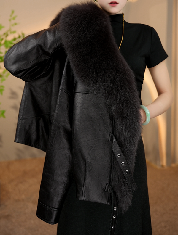 2025杭州专柜原版新款海宁皮草羽绒服11251-晓晓