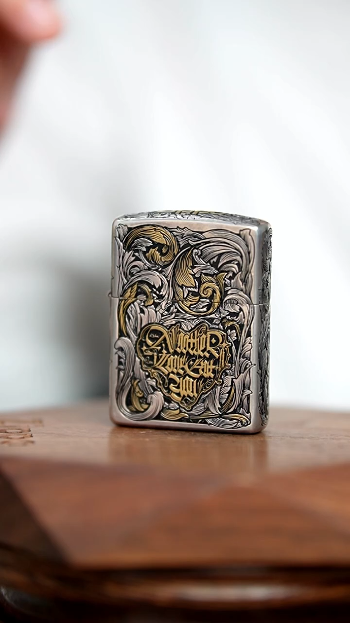 Zippo官方正品 哥特唐草龚应鹏