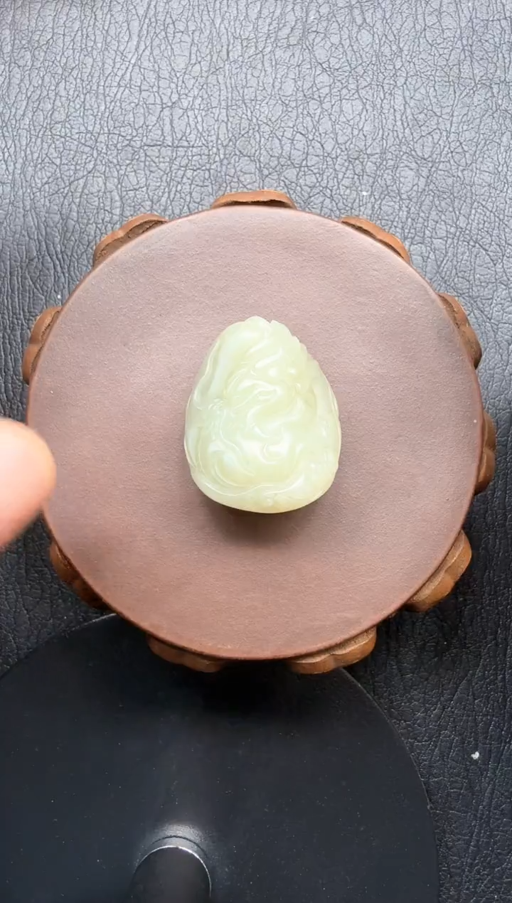 吊坠(不含链)未镶嵌和田玉19龙牌