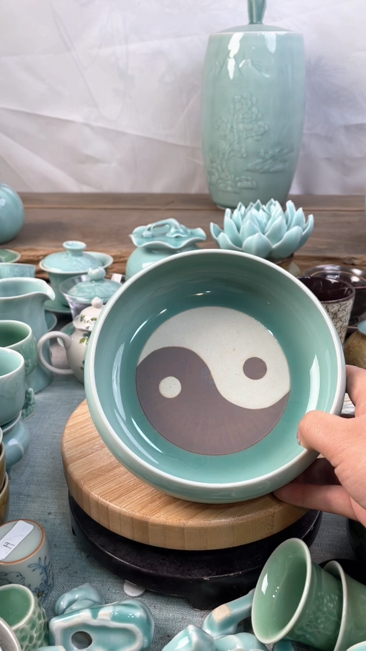 【闪购商品】纯手工 特价福利 微瑕 慧仙青瓷