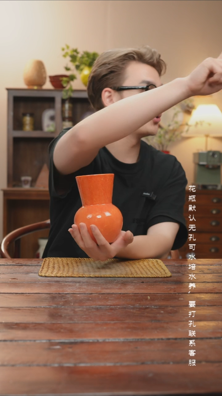 景德镇艺术感手作花瓶