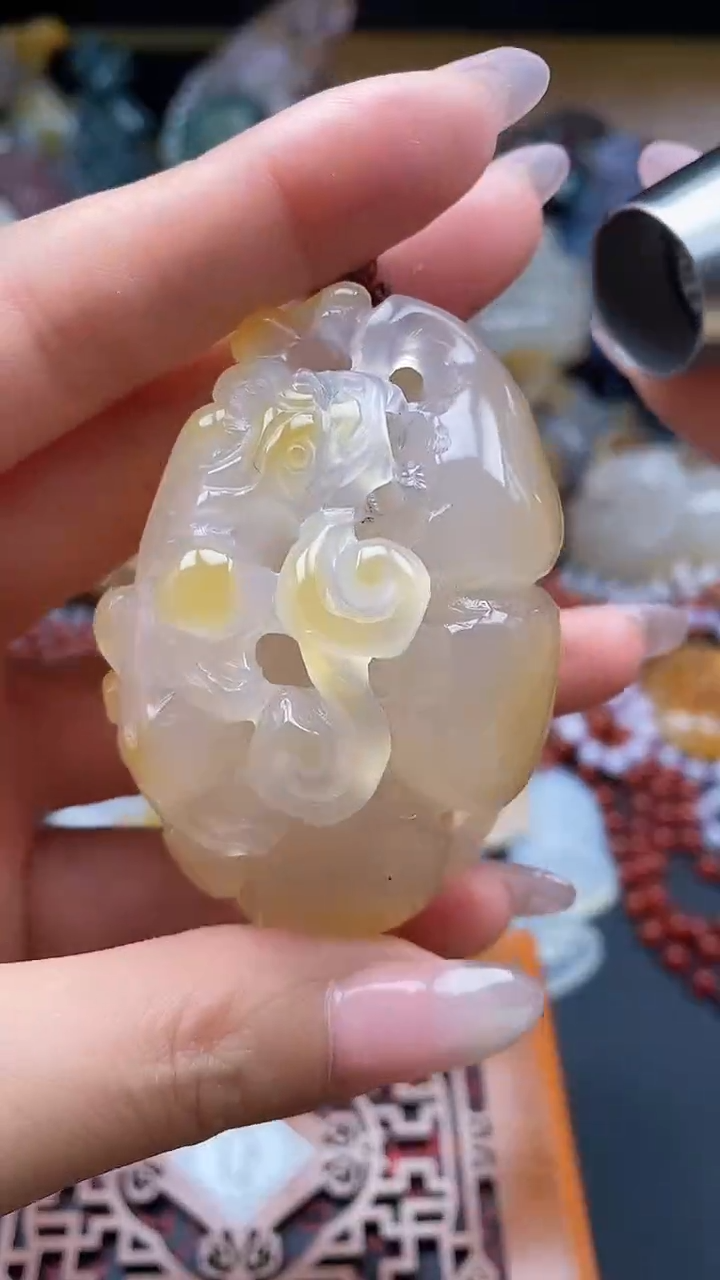 【闪购商品】玛瑙/玉髓颈饰未镶嵌dd