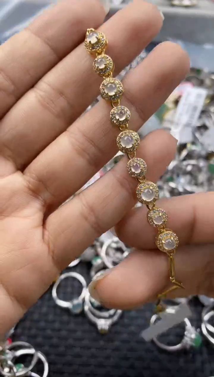 银S925镶嵌戒指翡翠1010---1