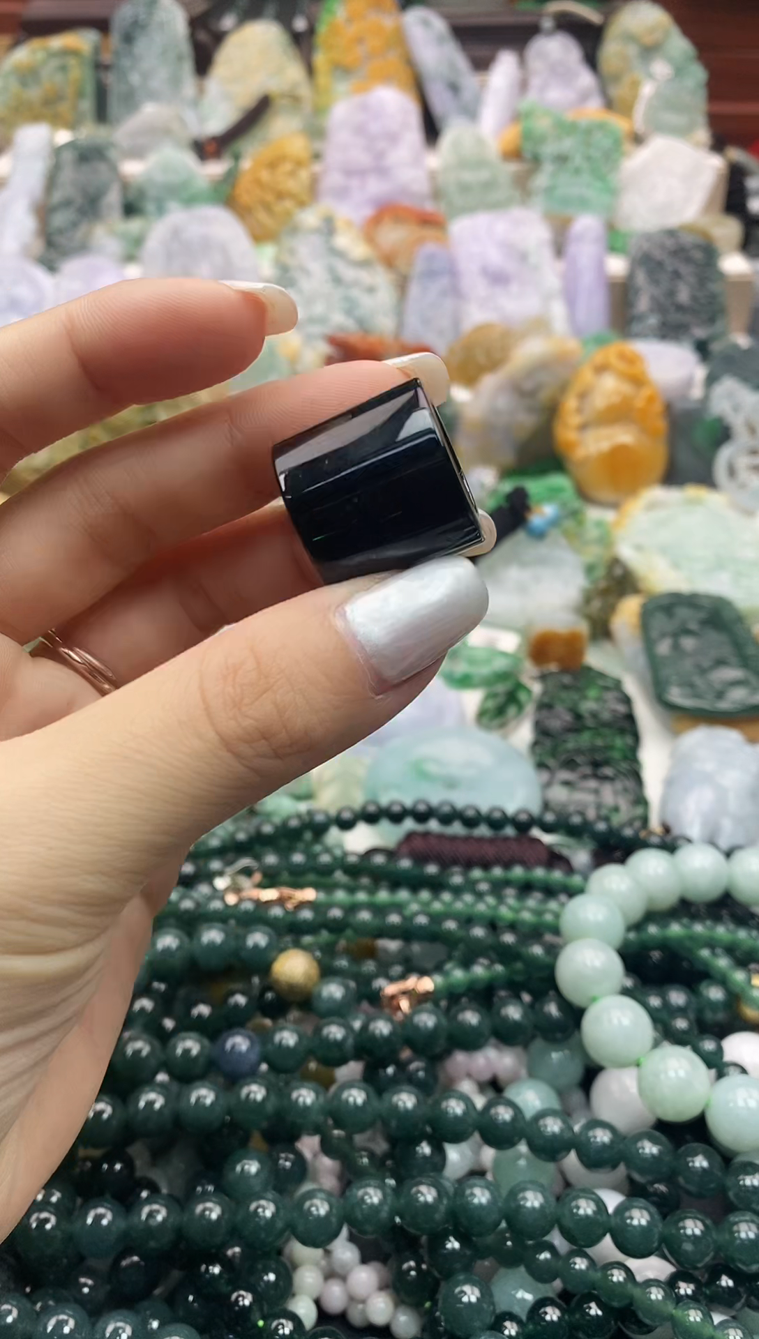 未镶嵌挂件翡翠060