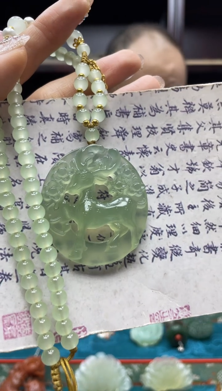 未镶嵌岫玉吊坠多样性发*货拍一发一