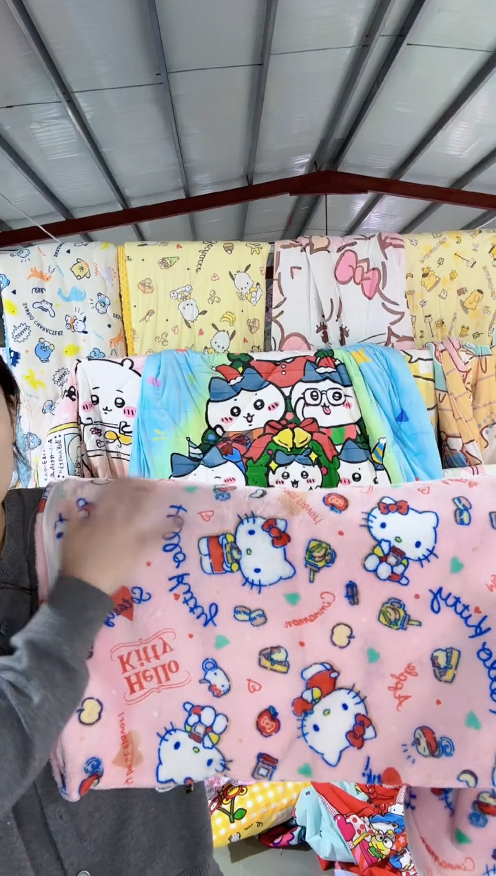 43*63绒枕套一对    