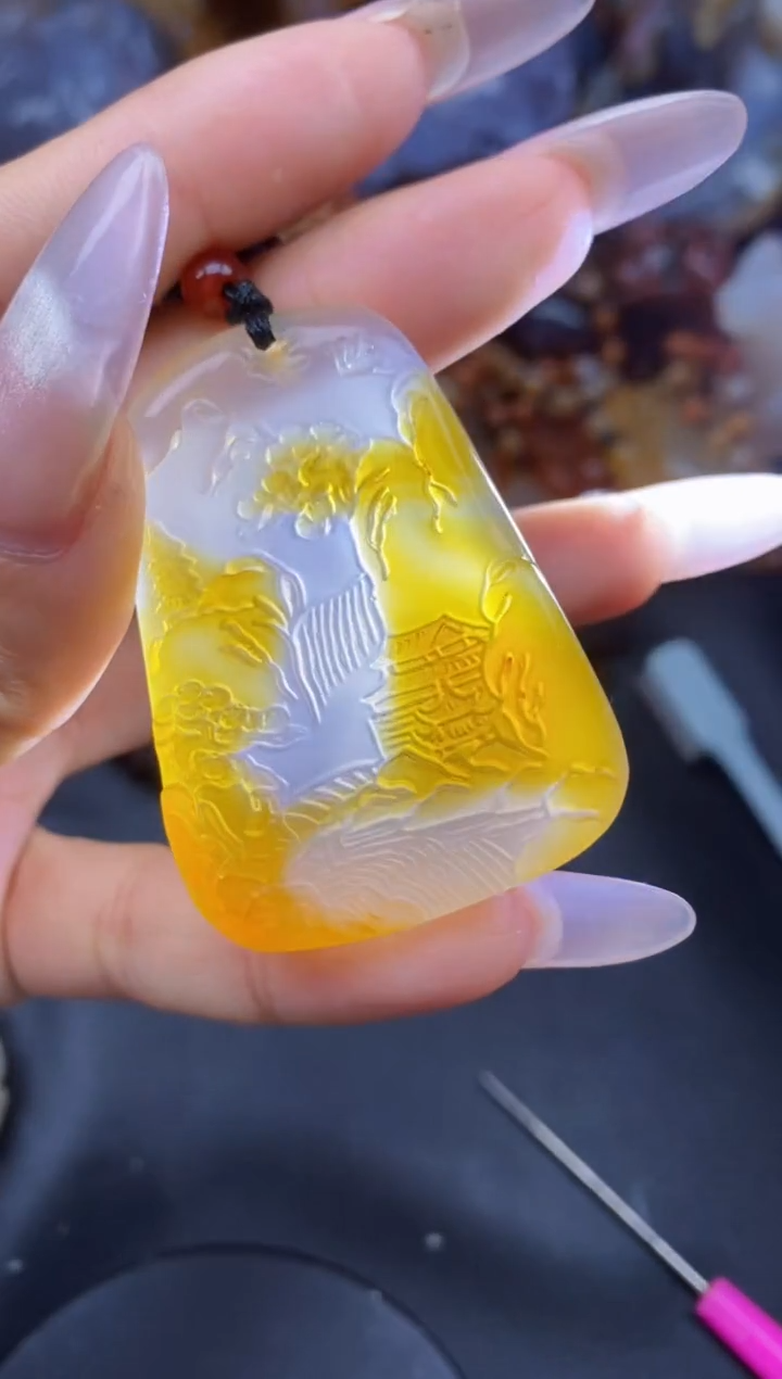 【闪购商品】玛瑙/玉髓颈饰合金ll