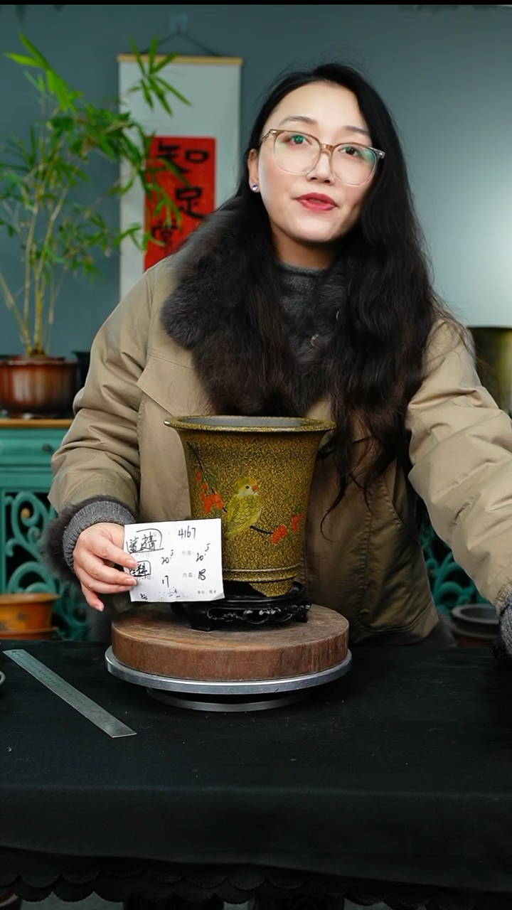 紫砂花盆4167+s紫砂花盆