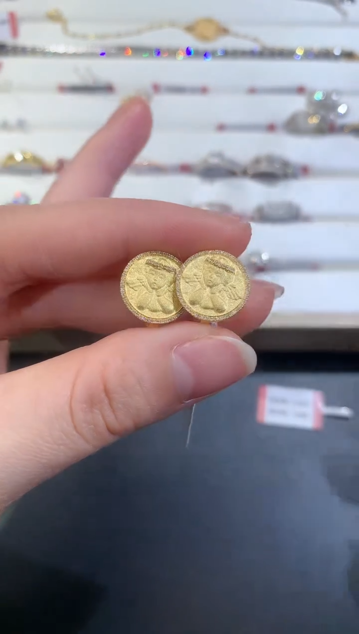 【闪购商品】钻石耳饰18K金镶嵌Z328|2980