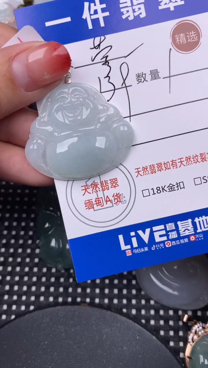 【闪购商品】翡翠颈饰未镶嵌挂件