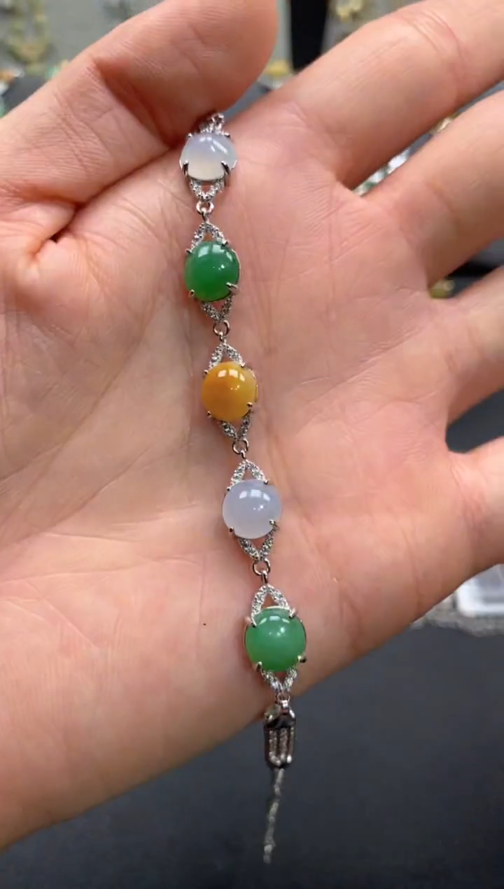 【闪购商品】翡翠戒指银S925镶嵌1111111111     1
