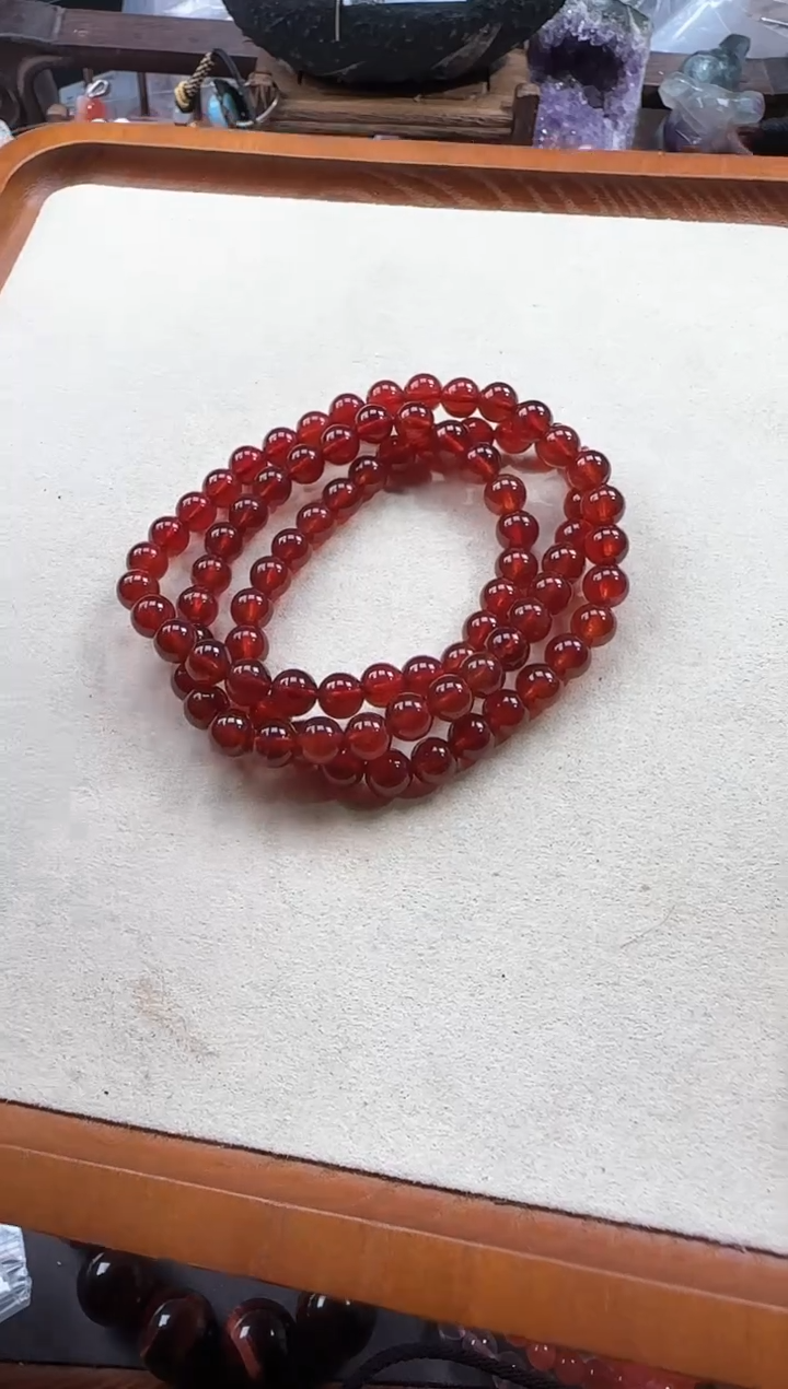 未镶嵌手链石榴石465464646