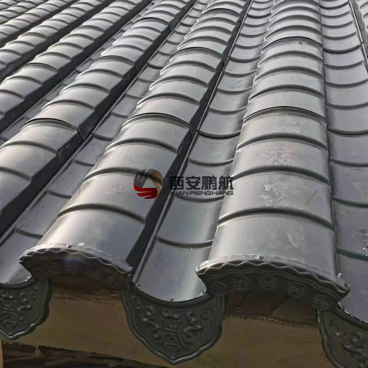 铝镁锰仿古瓦铝镁锰小青金属小青瓦古建铝瓦小青瓦仿古铝瓦