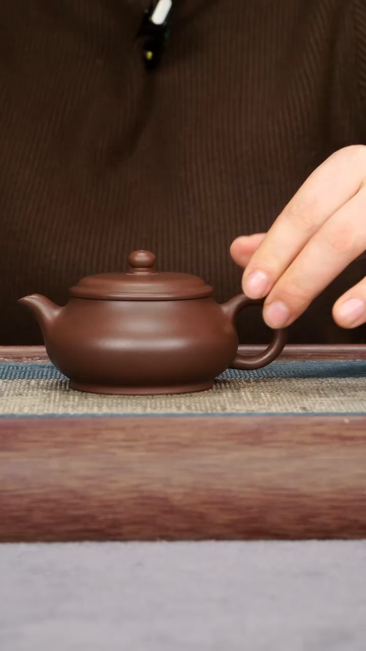 【闪购商品】紫砂茶壶紫泥 明炉