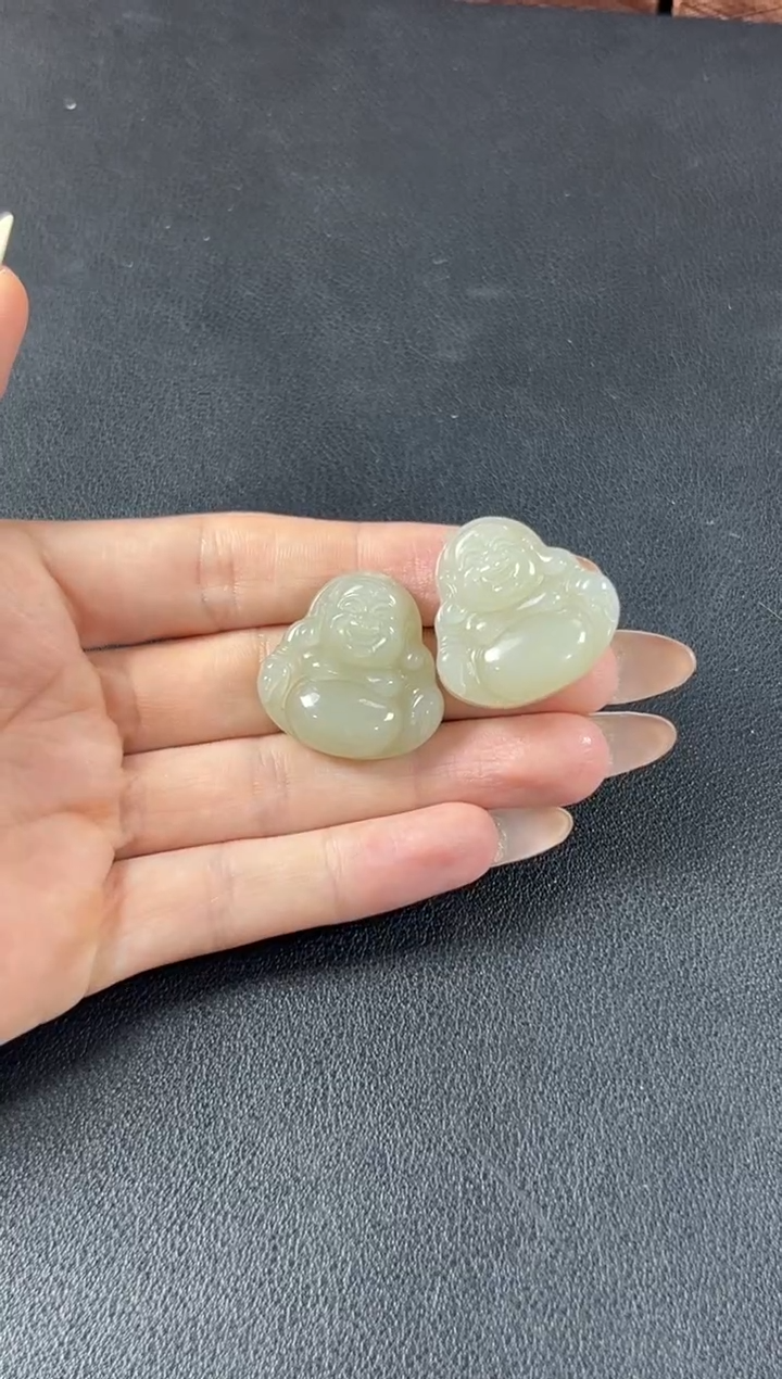 和田玉未镶嵌吊坠(赠链)且末微色差近矿吊坠多样性发货拍一发其一