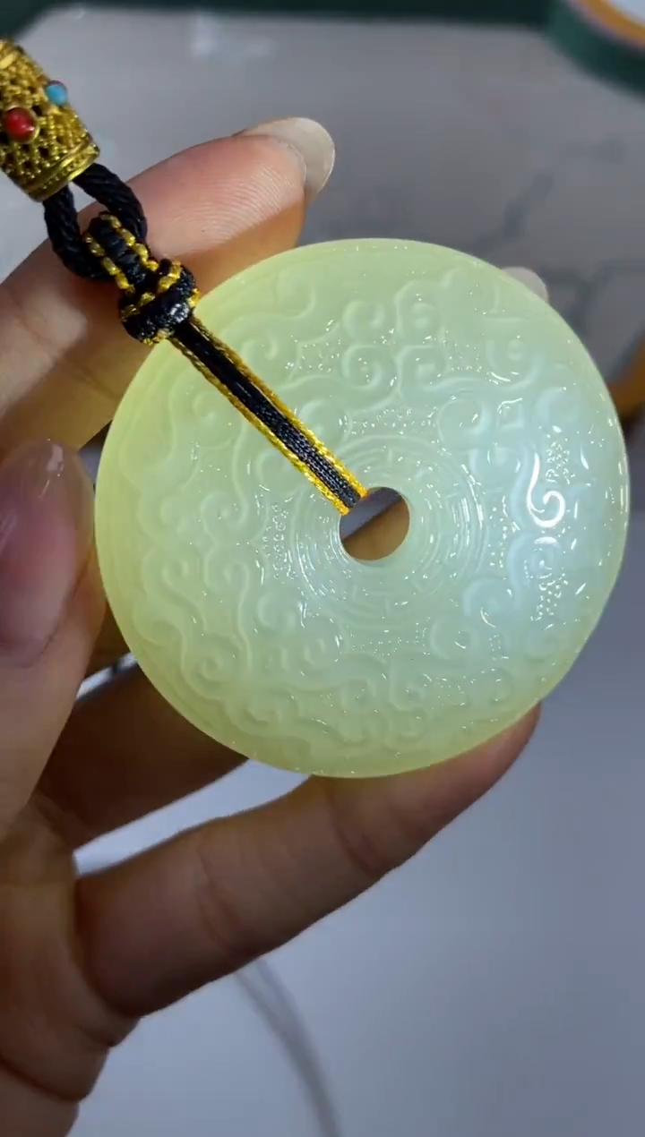 未镶嵌和田玉挂件盛****g6526