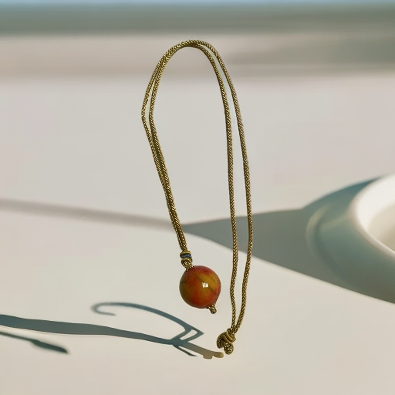 [小雨]花魂珠吊坠Y91