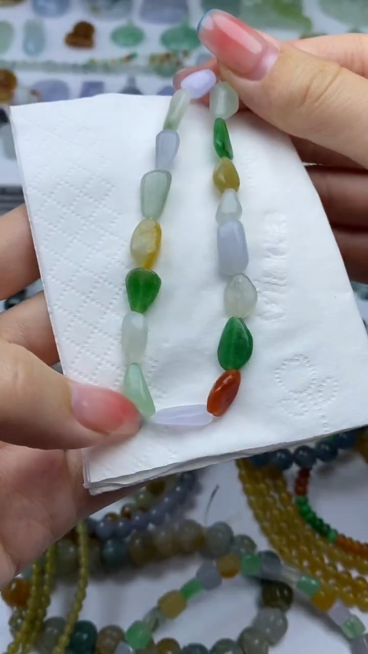 未镶嵌定制翡翠毛货定制不退不换