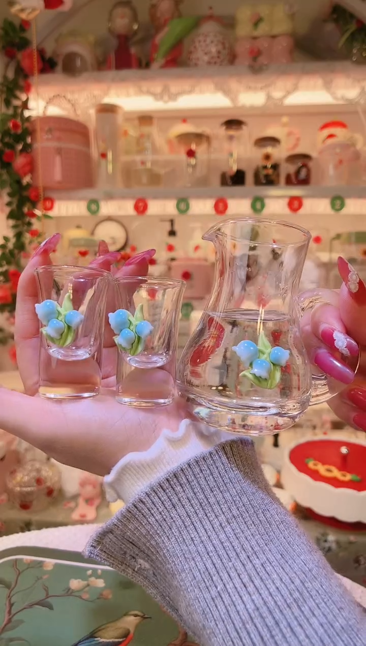 铃兰花酒具套装——小家焕新必备！