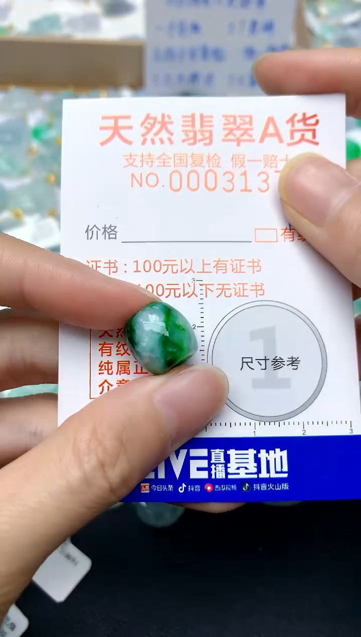 【闪购商品】翡翠颈饰未镶嵌128天然A货翡翠