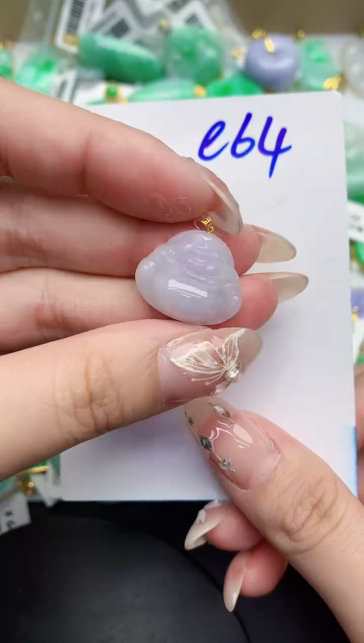 【闪购商品】翡翠颈饰18K金镶嵌0000000000