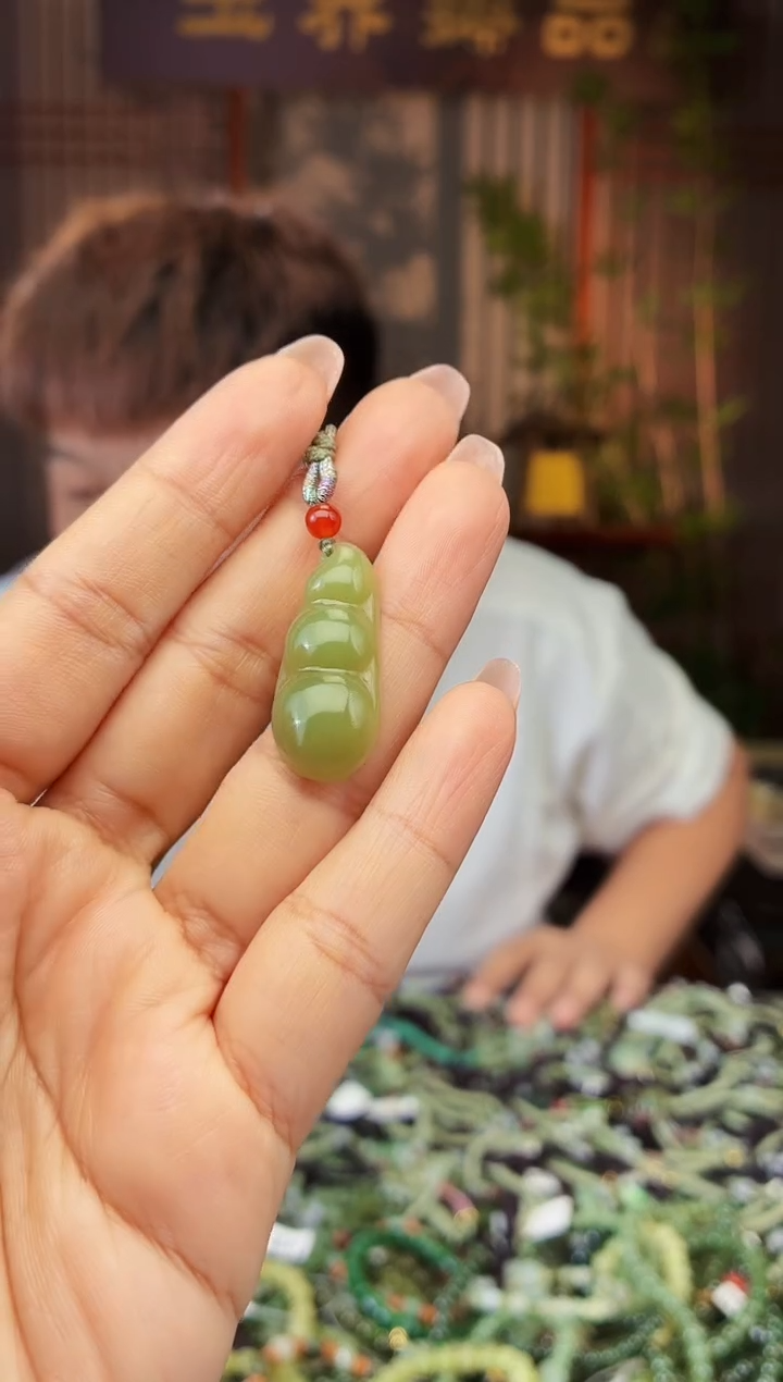 和田玉未镶嵌颈饰多样性发货拍一发一