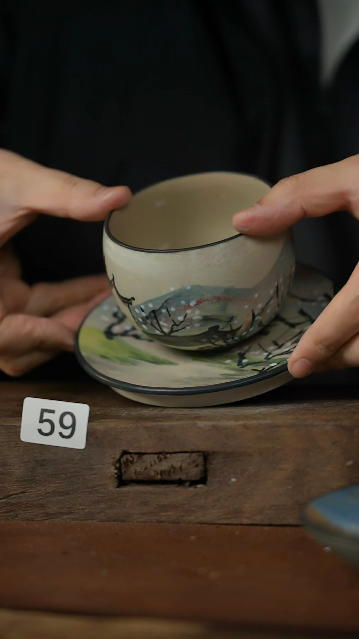 【闪购商品】瓷片新品！手绘设计师款  秋与歌