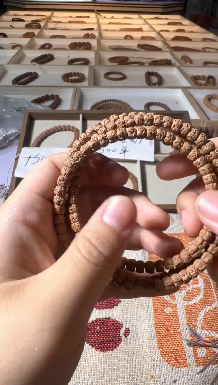 金刚菩提手串龙切佛手长串