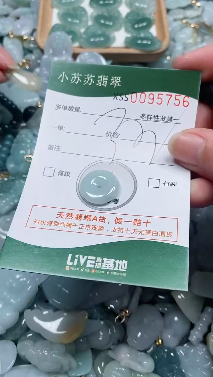 【闪购商品】翡翠颈饰未镶嵌闪购商品0095756
