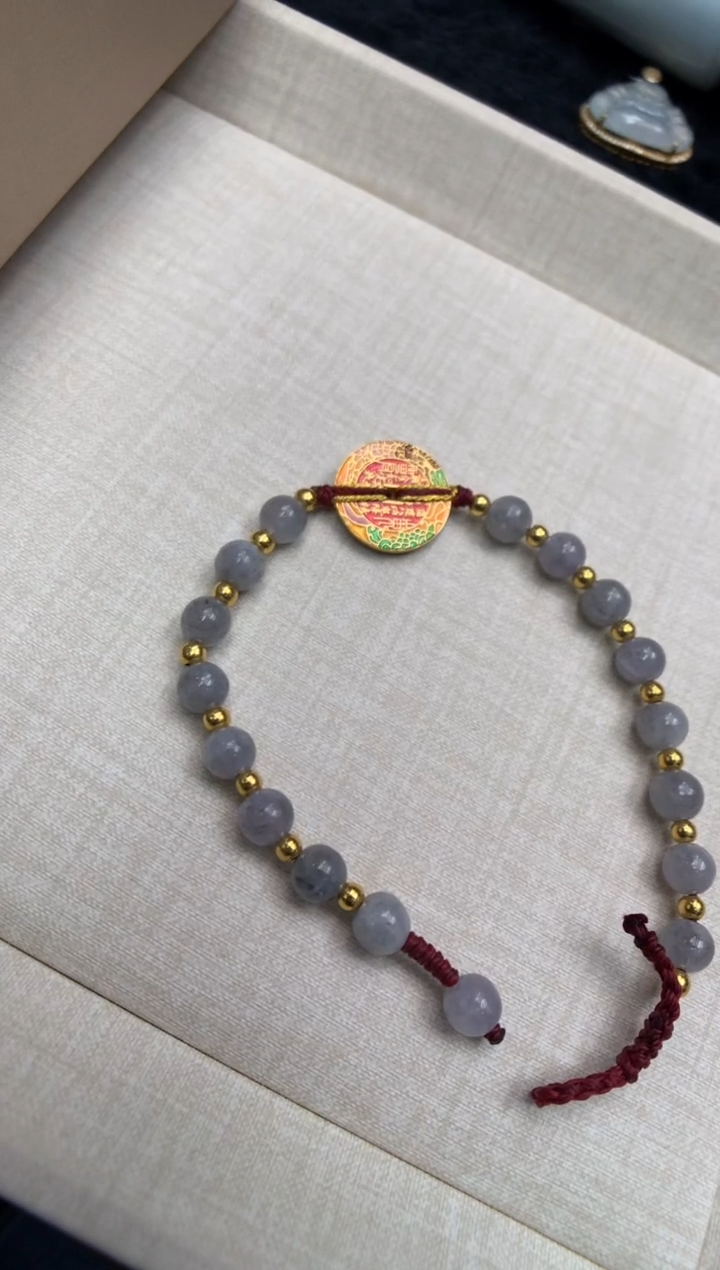 【闪购商品】翡翠手链银S925镶嵌手链